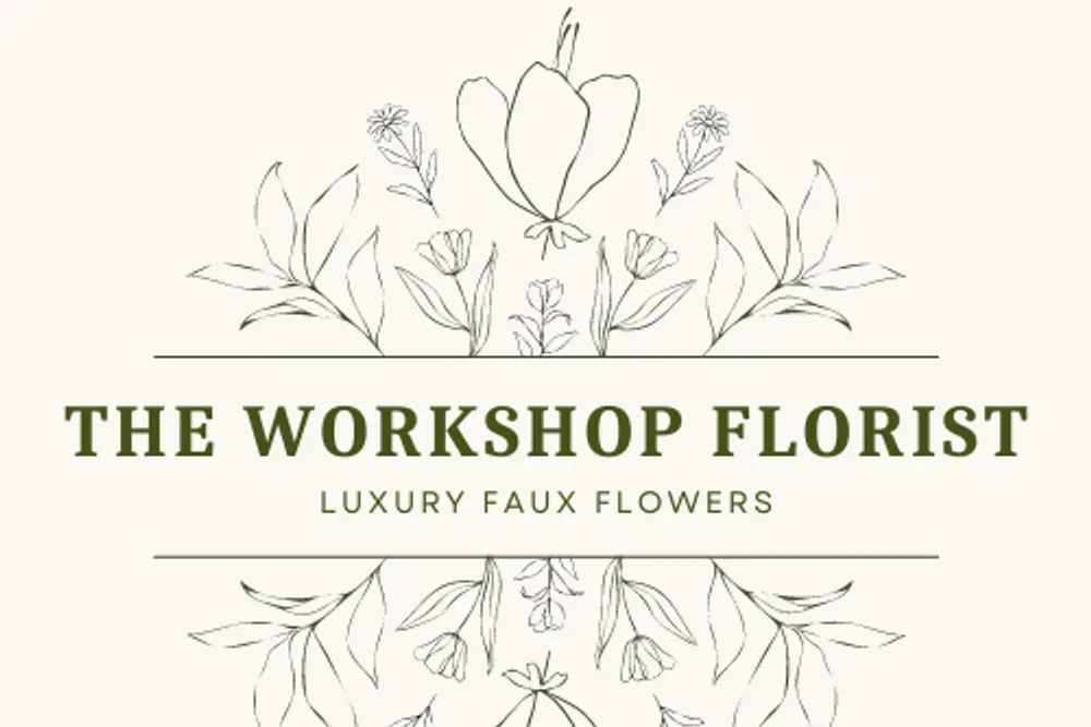The workshop florist - faux flowers