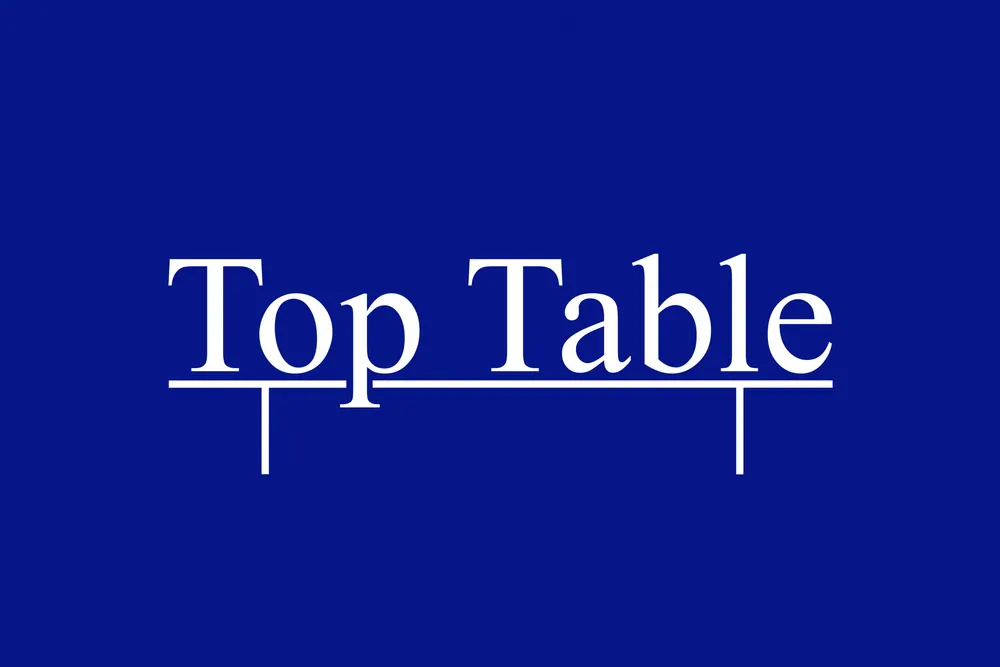 Top Table Weddings and Events Ltd