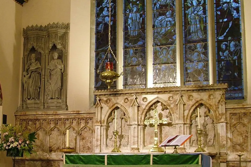 St Mary and Christ