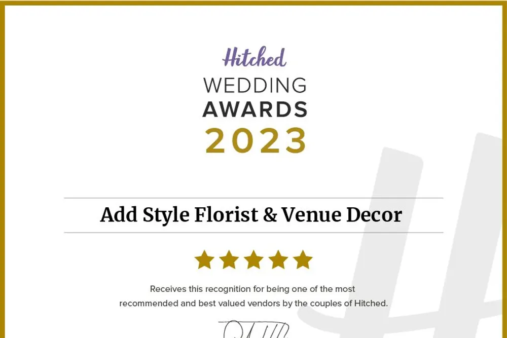 Add Style Florist & Venue Styling
