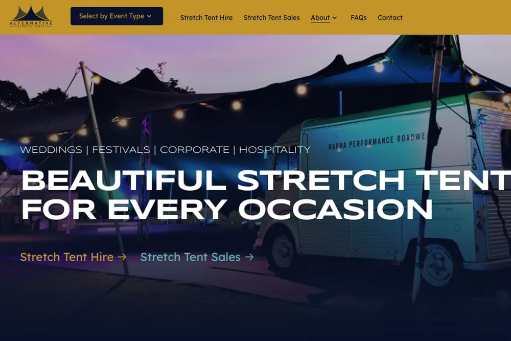 Alternative Stretch Tents