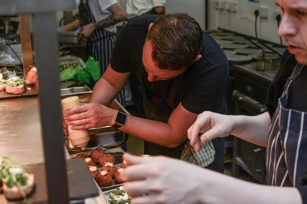 Nick Pearce Cooking